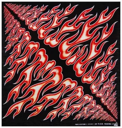Bandana Halstuch Flammen