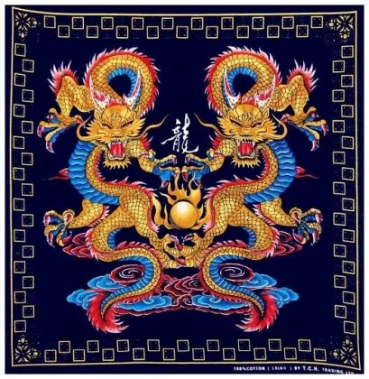 Biker Bandana Halstuch Drachen