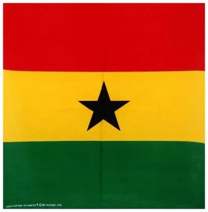 Bandana Halstuch Ghana Fahne