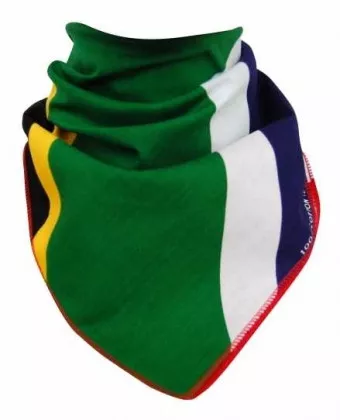 Bandana Head Wrap Scarf South Africa Flag