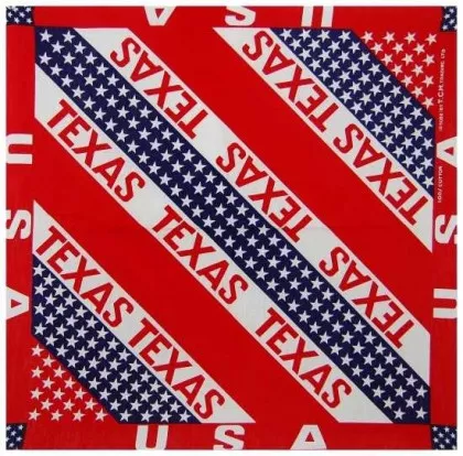 Bandana Halstuch Texas Fahne