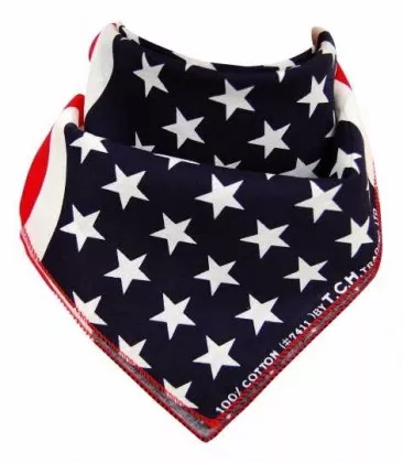 Biker Bandana Scarf USA Flag