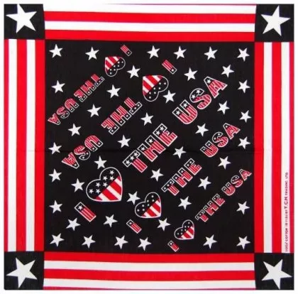 Biker Bandana Halstuch I Love The USA