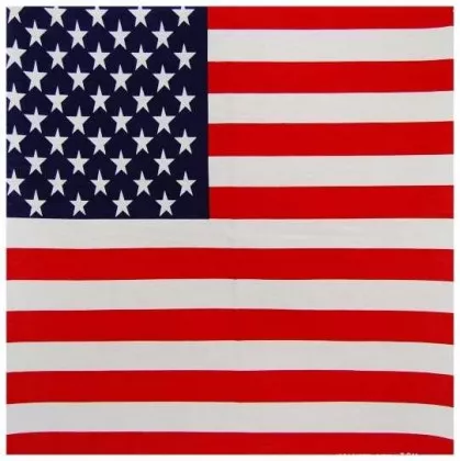 Bandana Scarf USA Flag