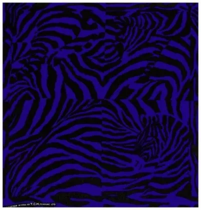 Bandana Halstuch Zebra Design