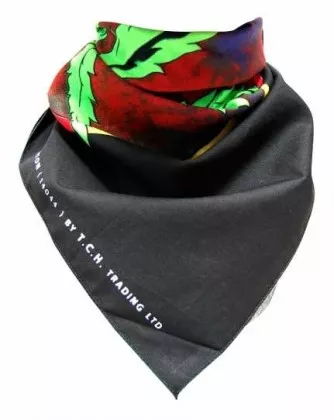 Bandana Halstuch Cannabis Blatt