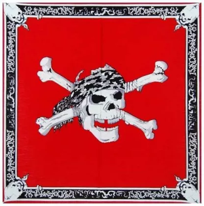 Bandana Halstuch Piratentotenkopf
