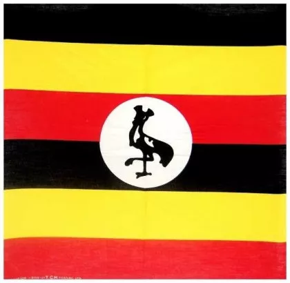 Bandana Halstuch Uganda Fahne