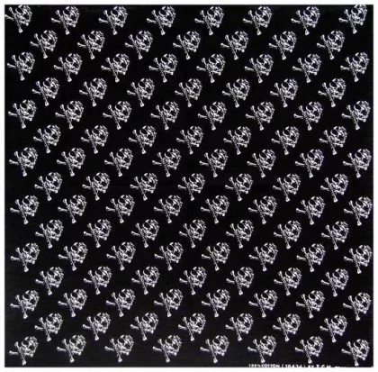 Biker Bandana Halstuch Kleine Totenköpfe