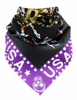 Bandana Halstuch USA Tattoo