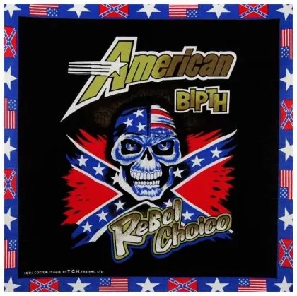 Rocker Bandana American Skull