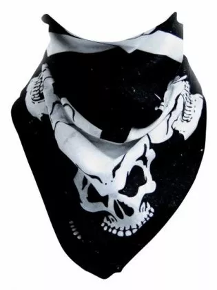 Cooles Biker Bandana Halstuch Totenkopf