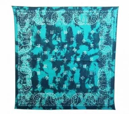 Bandana Halstuch Türkises Batik Paisley