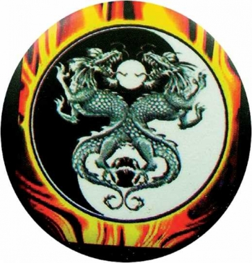 Button Badge The Balance Of Dragon