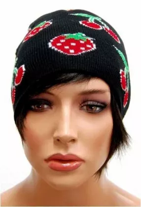 Beanie - Erdbeeren & Kirschen