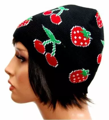 Beanie - Erdbeeren & Kirschen