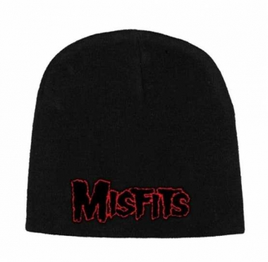 Misfits Red Logo Beanie Hat