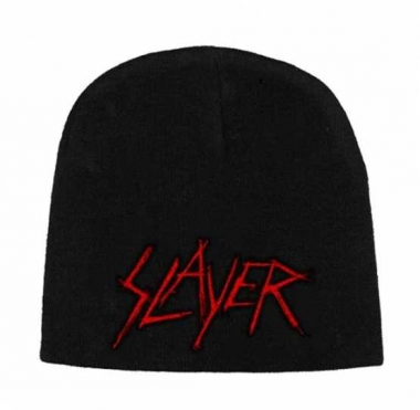 Slayer Scratched Logo Beanie Mütze