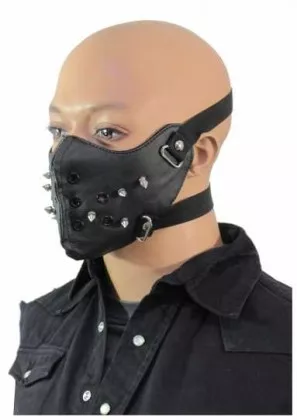 Biker Mask with killer and eyelets rivets