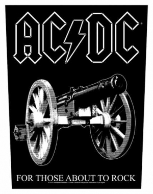 AC/DC For Those About To Rock Backpatch