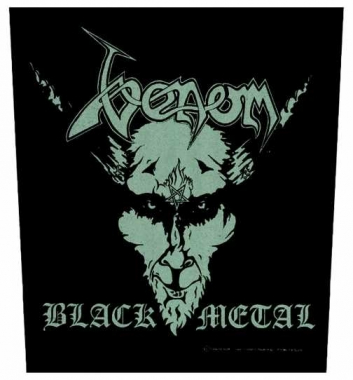 Venom Black Metal Backpatch