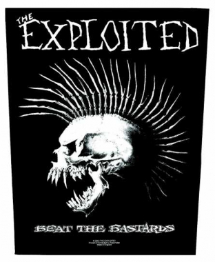 The Exploited Beat The Bastards Backpatch