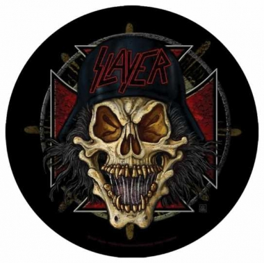 Slayer Wehrmacht Circular Backpatch