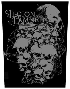 Legion Of The Damned Skulls Backpatch