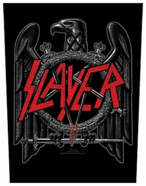 Slayer Black Eagle Backpatch