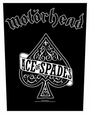 Motörhead Ace Of Spades Backpatch