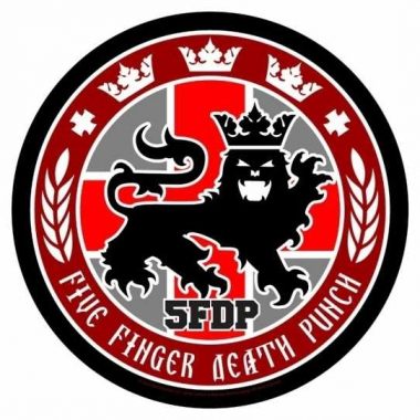 Five Finger Death Punch Round Logo