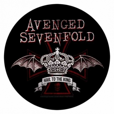 Avenged Sevenfold Red Crown Backpatch