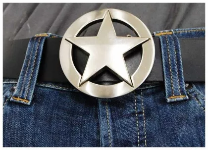 Gürtelschnalle Pentagram