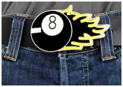 Gürtelschnalle Ball Eight