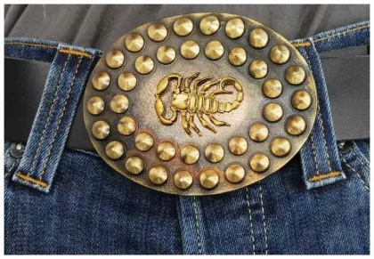 Belt Buckle Scorpion