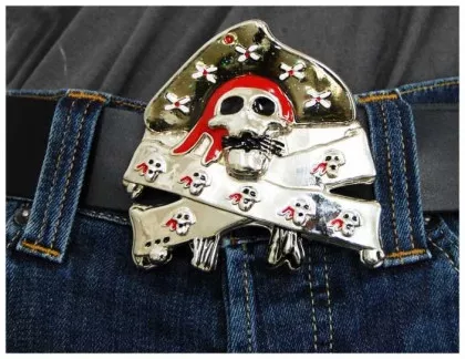 Gürtelschnalle Pirate
