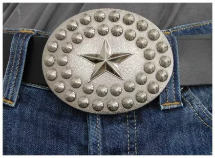 Gürtelschnalle Pentagram