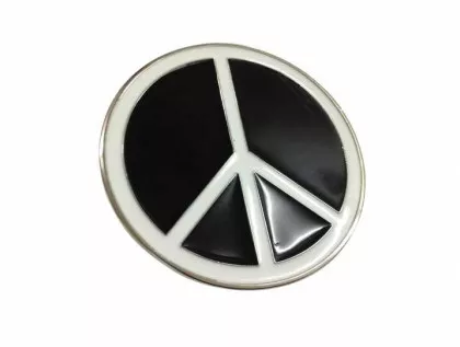 Gürtelschnalle Peace