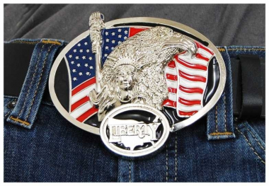 Belt Buckle American Liberty