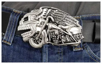 Gürtelschnalle Skull Rider