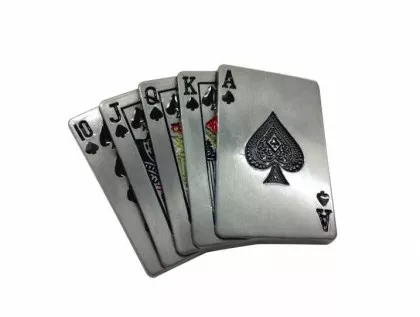 Gürtelschnalle Cards