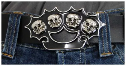 Gürtelschnalle Skull Knuckles