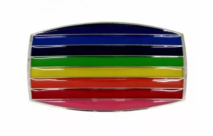 Gürtelschnalle Rainbow