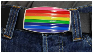 Belt Buckle Rainbow