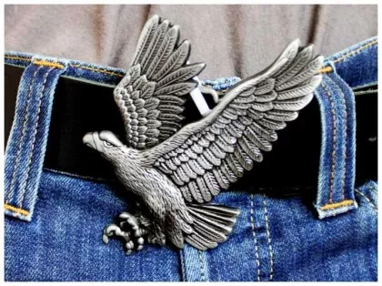 Gürtelschnalle Adler