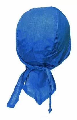 Blue Uni Kiddie Bandana Cap