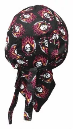 Pik As Totenköpfe Bandana Cap