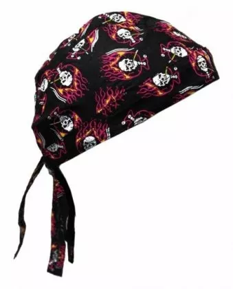 Pik As Totenköpfe Bandana Cap