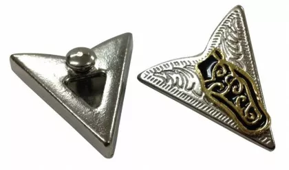 Cowboy Kragenclips Revolver und Holster