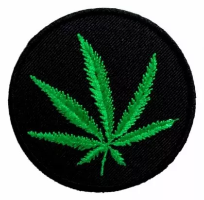 Patch Aufnäher Cannabis